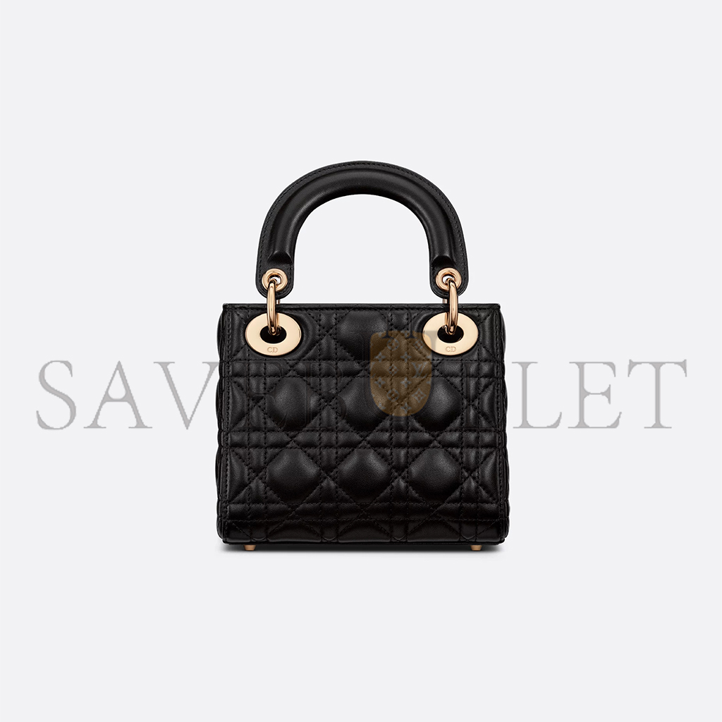 DIOR MINI LADY DIOR BAG M0505ONGE (17*15*7cm)